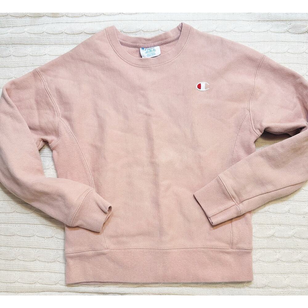 Champion Reverse Weave Sweatshirt sz XS Light peach Sweatshirt